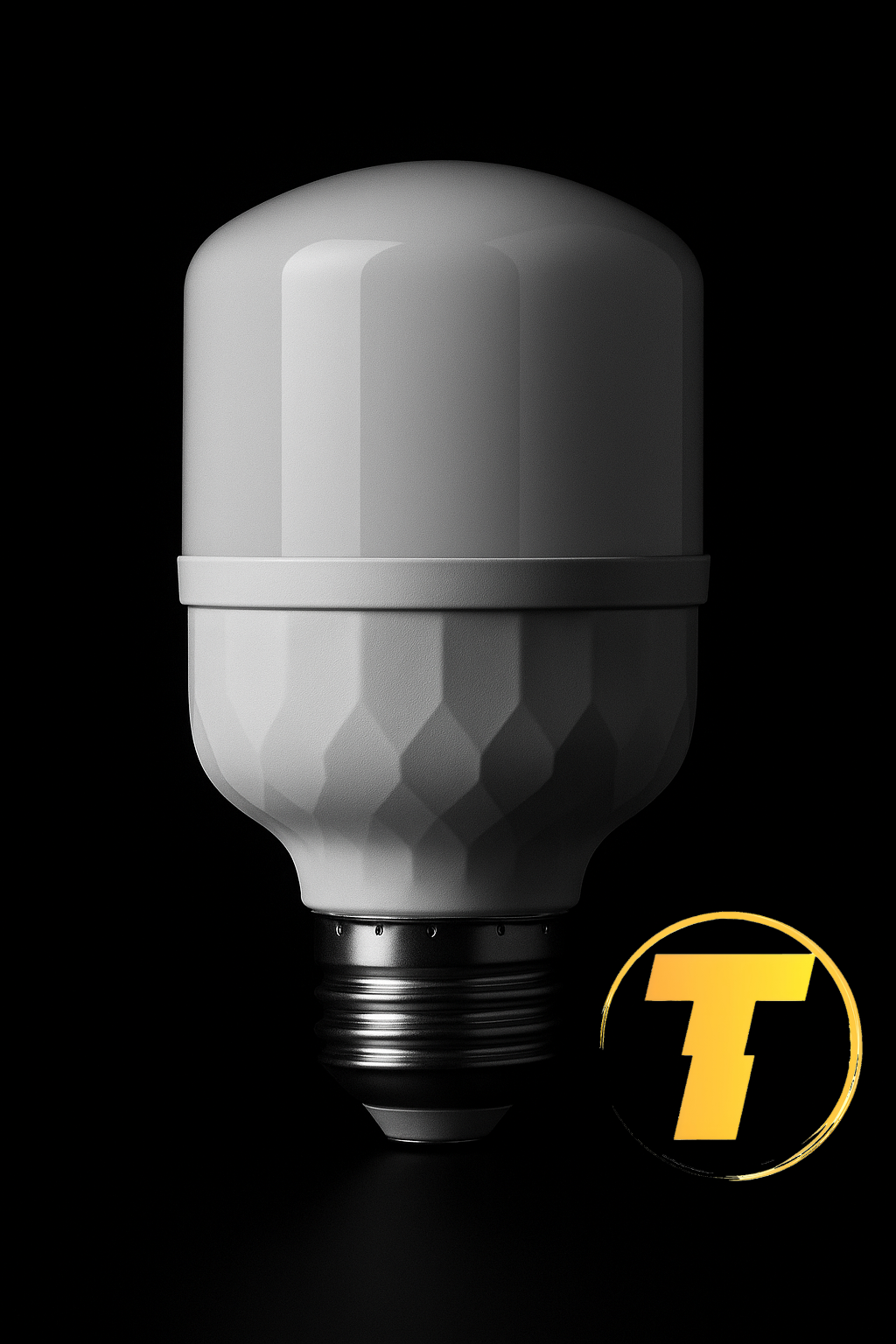 روشنایی مهتابی یکنواخت لامپ ۲۰ وات در اتاق کار