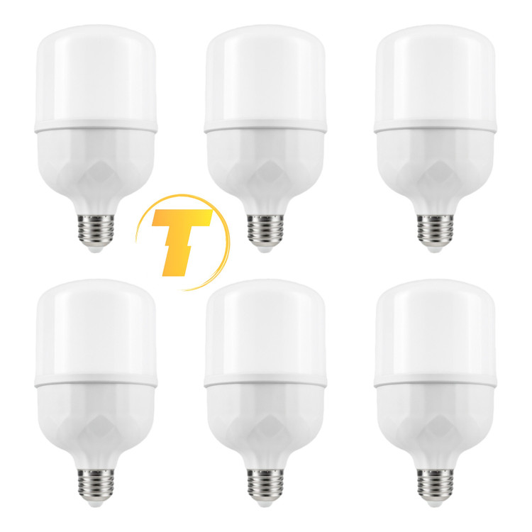 پک ۶ تایی لامپ LED 30W پارسسام روی میز کار اداری