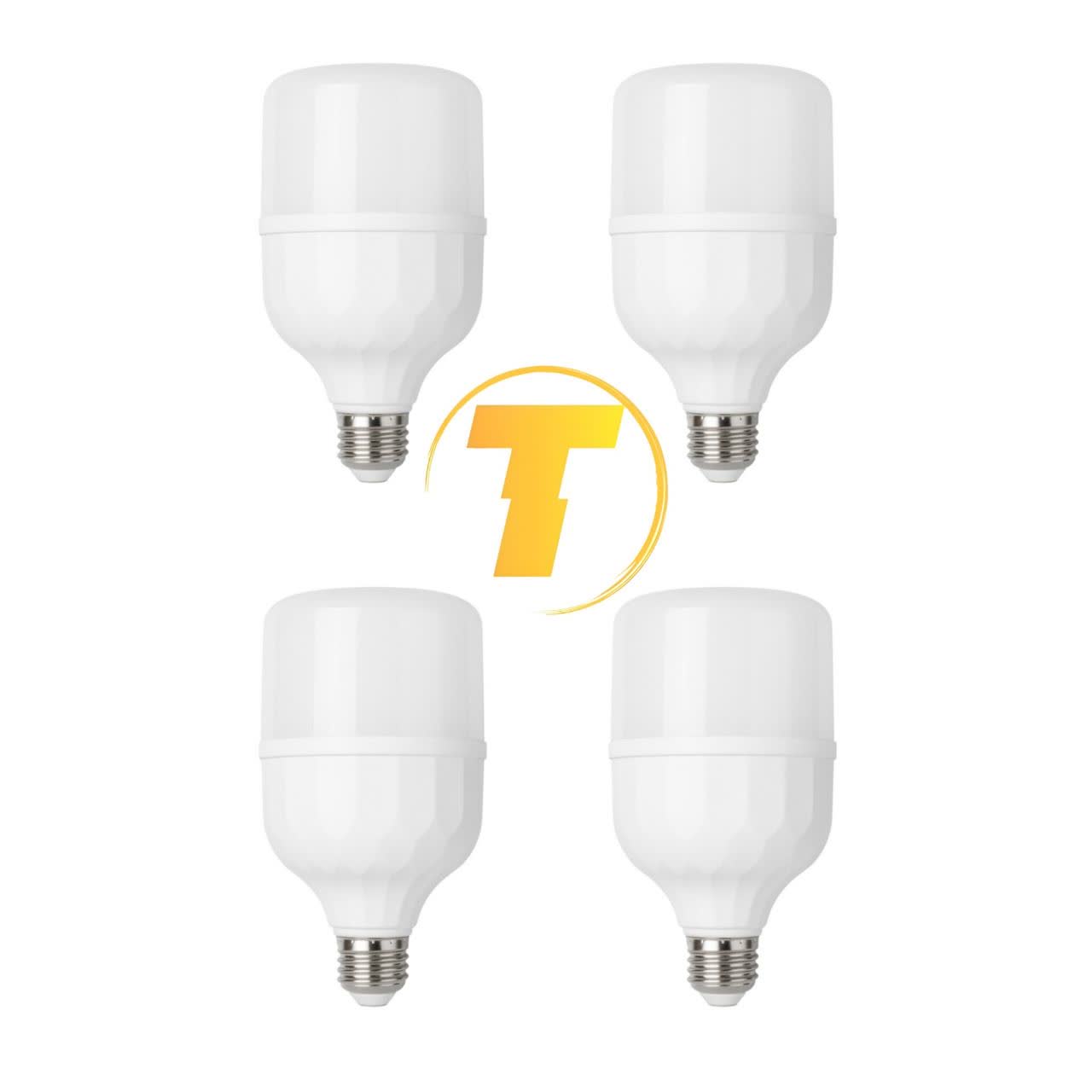 لامپ استوانه ای ۶۰ وات مهتابی پارس‌سام در بسته ۴ عددی