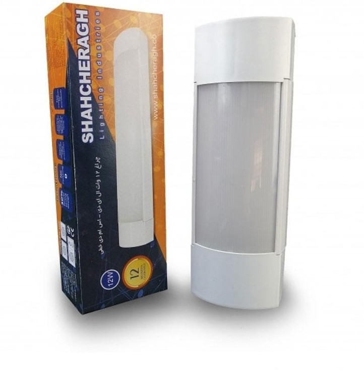 نمای نزدیک براکت FTL 12W — طول 17cm، ارتفاع 4cm، سیم 14cm، گارانتی دو ساله