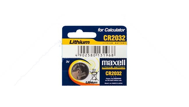 باتری سکهای MAXELL CR2025 3 ولت مخصوص ساعت و ماشینحساب