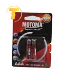 باتری نیمقلمی MOTOMA LR03 آلکالاین AAA 1.5 ولت