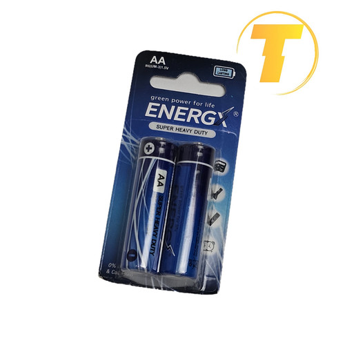 باتری قلمی ENERGX سایز AA با عمر طولانی و کیفیت بالا