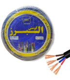 کابل برق افشان 4 رشته 2.5 میلیمتر مربع برند البرز کومش، متراژ 100 متر