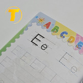 تمرینهای رنگآمیزی و یادگیری حروف انگلیسی