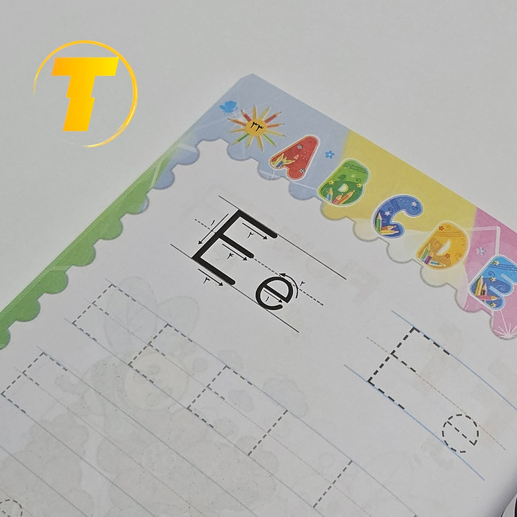 تمرینهای رنگآمیزی و یادگیری حروف انگلیسی