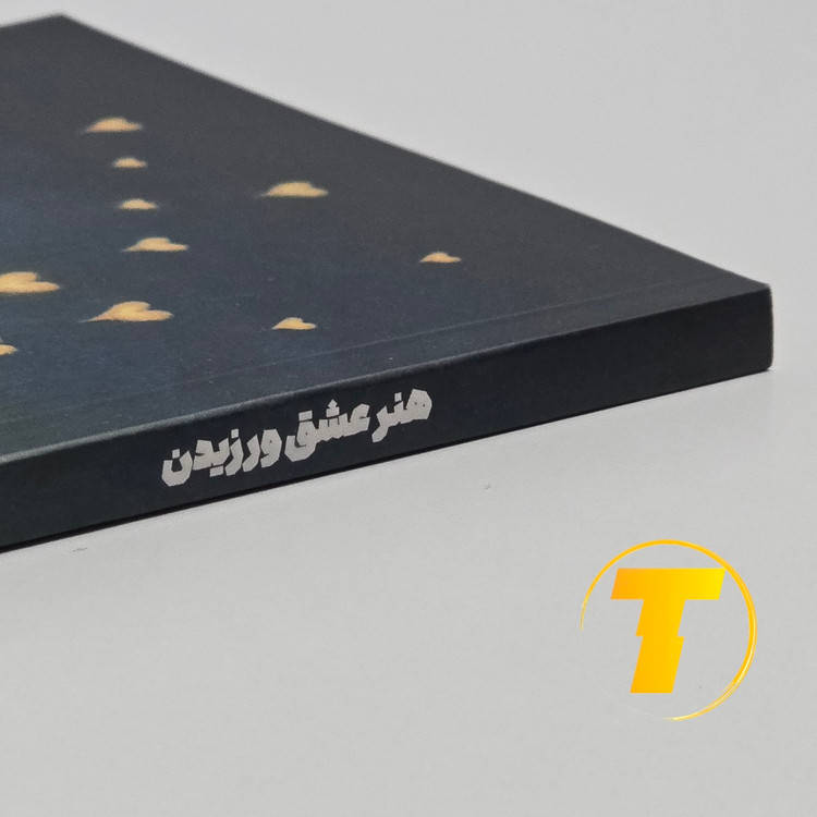 نمای نزدیک از جلد کتاب هنر عشق ورزیدن نشر آراستگان