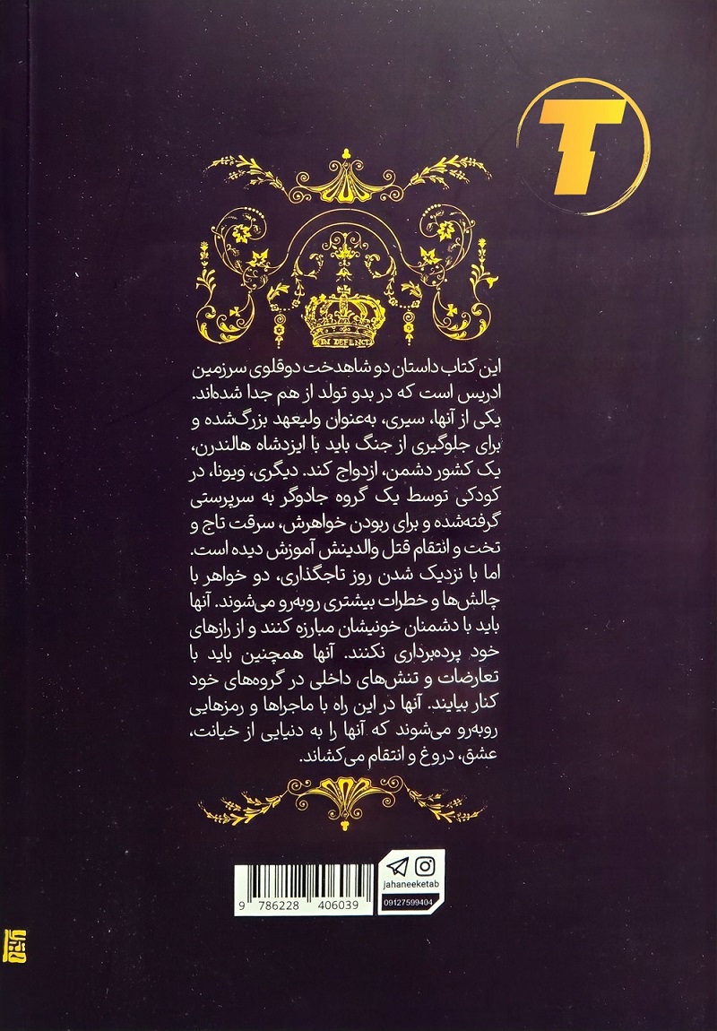 خرید کتاب تاج دوقلوها با تخفیف ویژه از تکنام کالا
