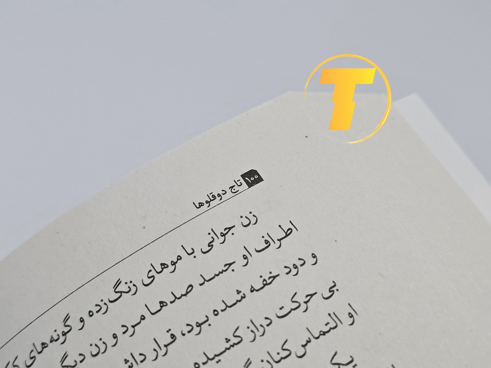 نمای داخلی صفحات کتاب تاج دوقلوها