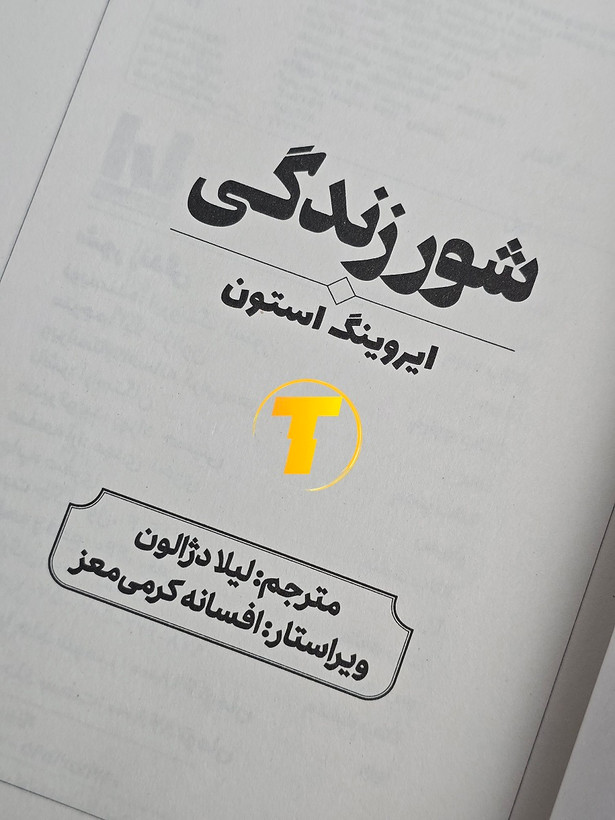 کتاب شور زندگی، بیوگرافی ونسان ونگوگ