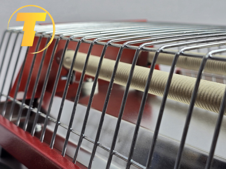 عکس محصول کرسی برقی مایا ۵۰۰ وات نمای جلو با رنگ قرمز