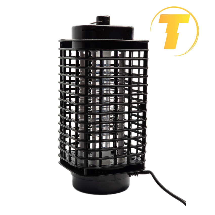 نمای نزدیک از حشره کش برقی استوانه ای