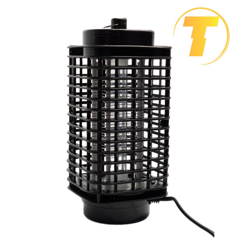 نمای نزدیک از حشره کش برقی استوانه ای