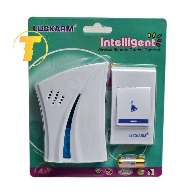 قابلیت نصب ساده زنگ Inteligent با چسب دوطرفه روی درب آپارتمان