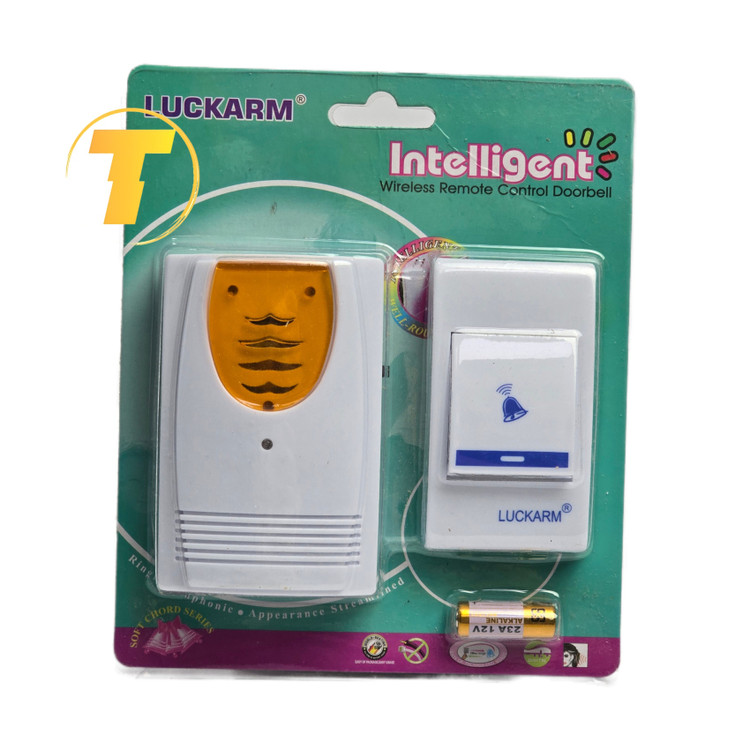 نمایش بستهبندی و مشخصات زنگ بیسیم باتریخور Inteligent