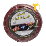 تصویر محصول سیم برق افشان 1 در 6 البرز الکتریک، رول 90 متری، مقطع 1×6mm²