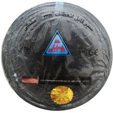 سیم برق افشان تکرشته ۶mm² خراسان افشار نژاد