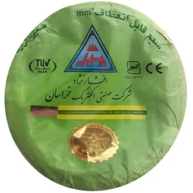 نصب سیم افشان تکرشته 10 در داخل کانال برق ساختمانی (نمای نمونه)