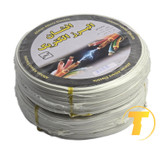 نمای مقطع مغزی و روکش نایلونی سیم افشان 0.5 میلیمتر