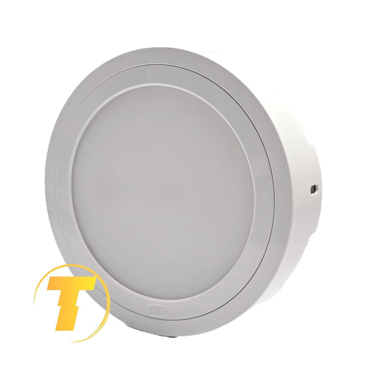 تصویر محصول پنل نور سقفی روکار گرد شاهچراغ مدل روژان 18W