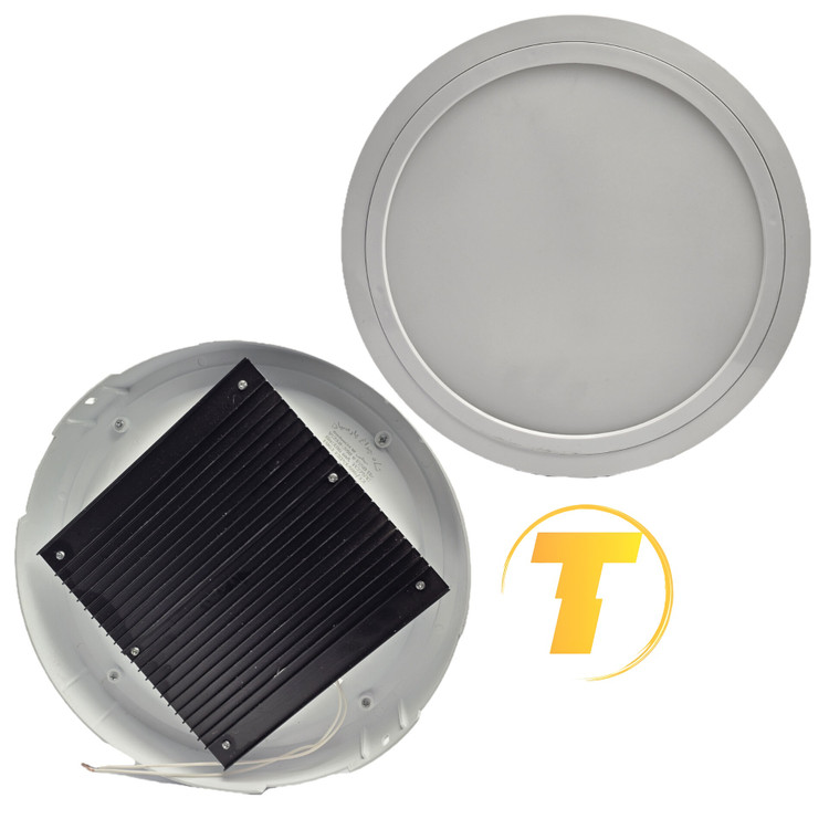 نمای نزدیک از پنل LED روکار شاهچراغ مدل روژان توان 24 وات