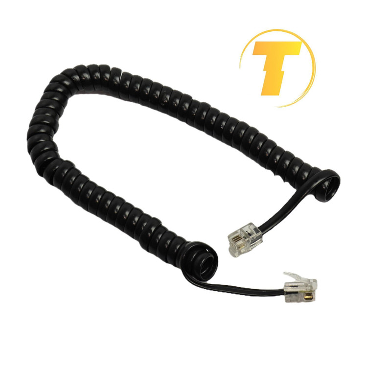 سیم تلفن فنری انعطافپذیر مناسب استفاده خانگی و اداری