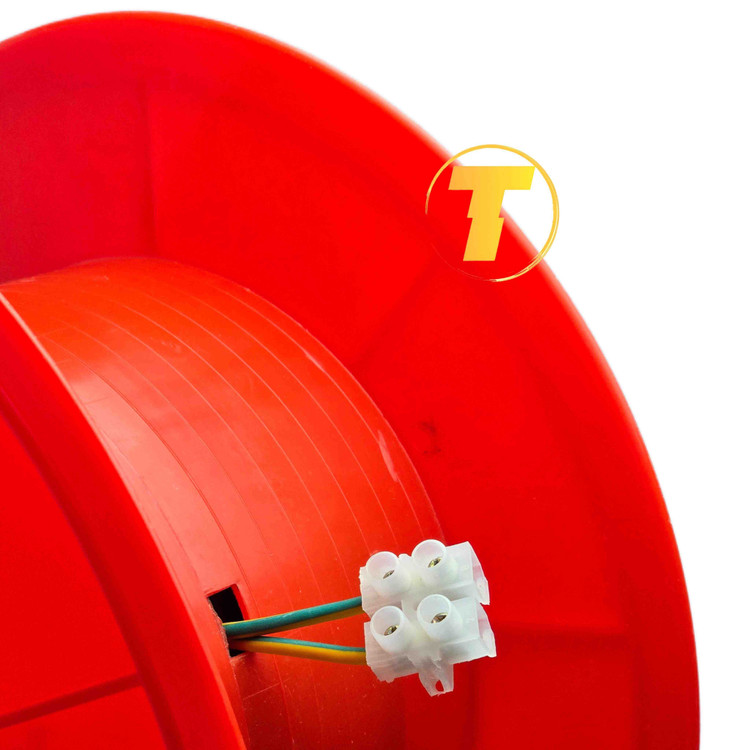 قرقره سیم چهار پریز مجهز به فیوز