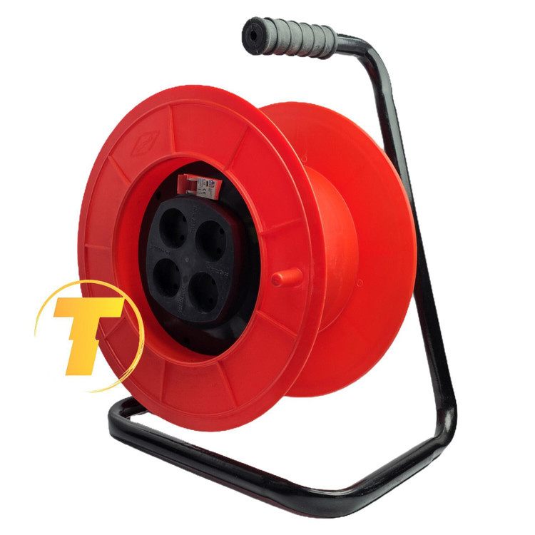 قرقره کابل کارگاهی 50 متر سیم CCA