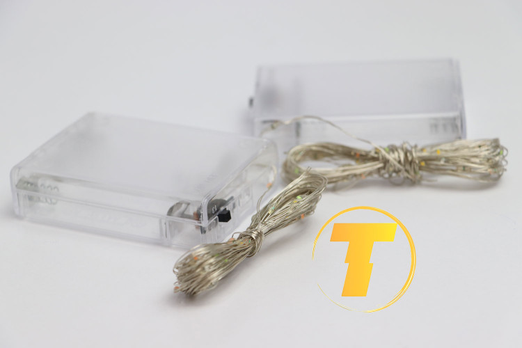 ریسه ال ای دی مفتولی آفتابی 5 متری با نور گرم