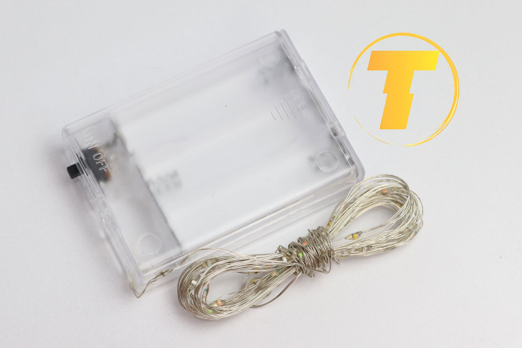 ریسه ال ای دی مفتولی آفتابی روشن شده