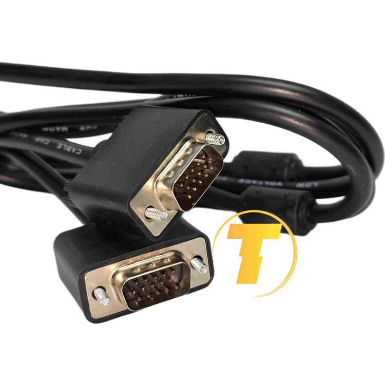 کابل کامپیوتر ولتاژ پایین CHP مشکی 1.5 متری