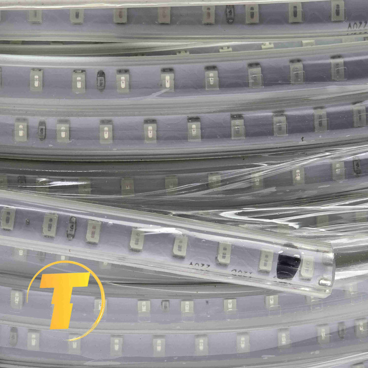 ریسه شلنگی LED رنگ بنفش با طراحی باریک و بدون کابل