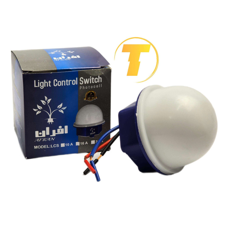 فتوسل روشنایی افران 220 ولت با رله خروجی 10 آمپر