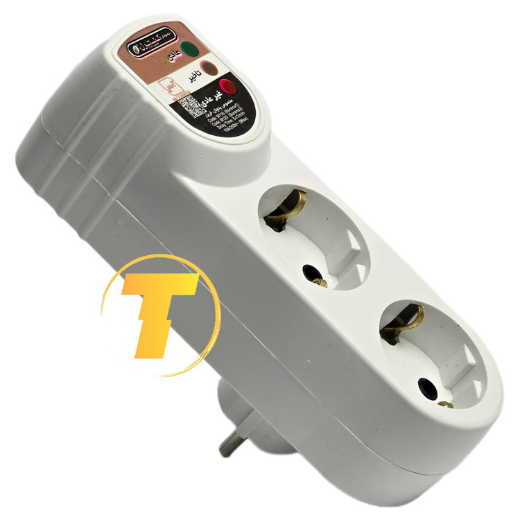 محافظ برق یخچال ، فریز ،مایکروفر و لوازم آشپزخانه نمودار کنترل مدل M125