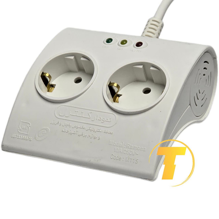 محافظ برق یخچال و فریزر نمودار کنترل مدل M115