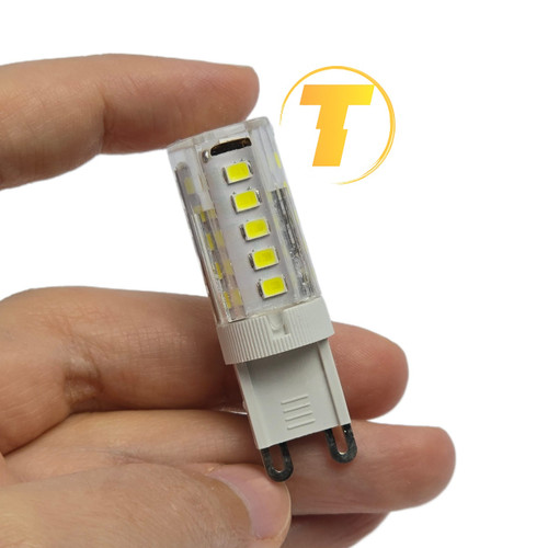 لامپ LED سرامیکی G9 33D با نوردهی یکنواخت و طراحی مدرن