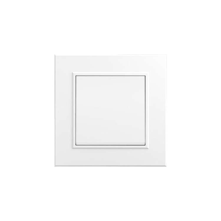 کلید تک پل ایران الکتریک مدل برلیان سفید مناسب کنترل روشنایی