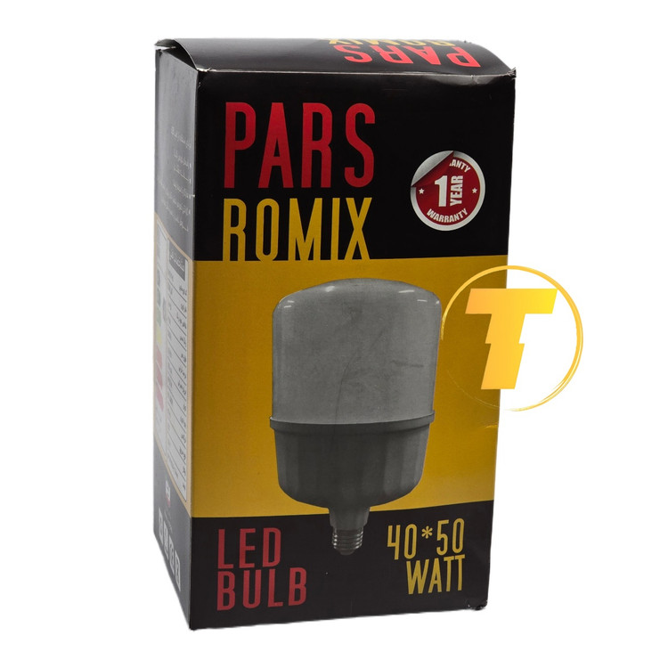 لامپ پارس رومیکس 40 وات مهتابی با طول عمر بالا