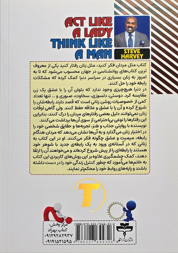 جلد کتاب مثل مردان فکر کنید مثل زنان رفتار کنید