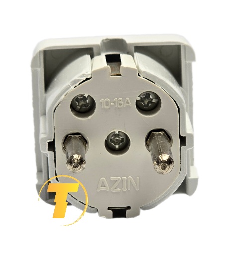 بدنه دوشاخه نری ارت دار برق