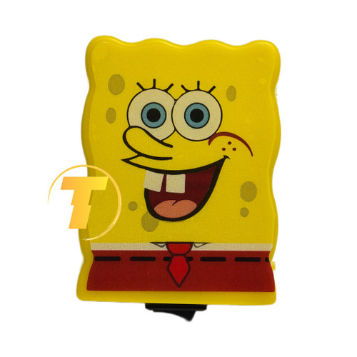 چراغ خواب باب اسفنجی 220 ولت با نور ملایم مهتابی