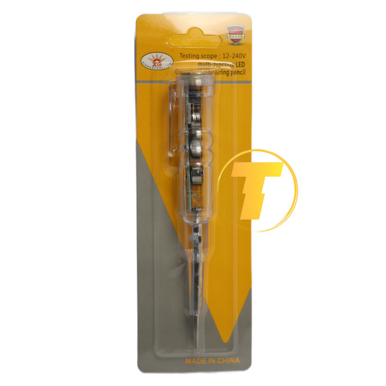 تستر برق القایی چهار کاره قلمی مناسب تشخیص فاز، نول و قطعی سیم