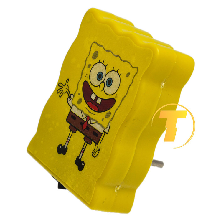 چراغ خواب باب اسفنجی 220 ولت مناسب اتاق کودک و نوجوان