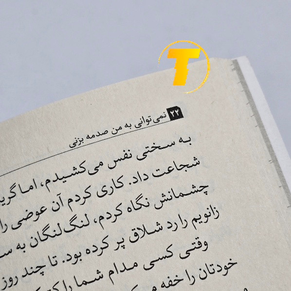 کتاب نمیتوانی به من صدمه بزنی نشر آراستگان