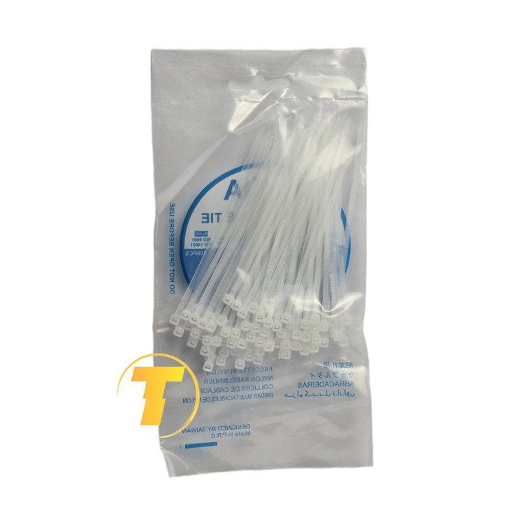 بست کمربندی پلاستیکی 10 سانتی در بسته 100 عددی