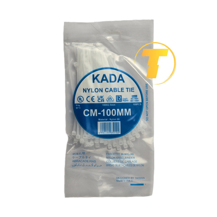 بست کمربندی 10 سانتی بسته 100 عددی برای بستن کابل