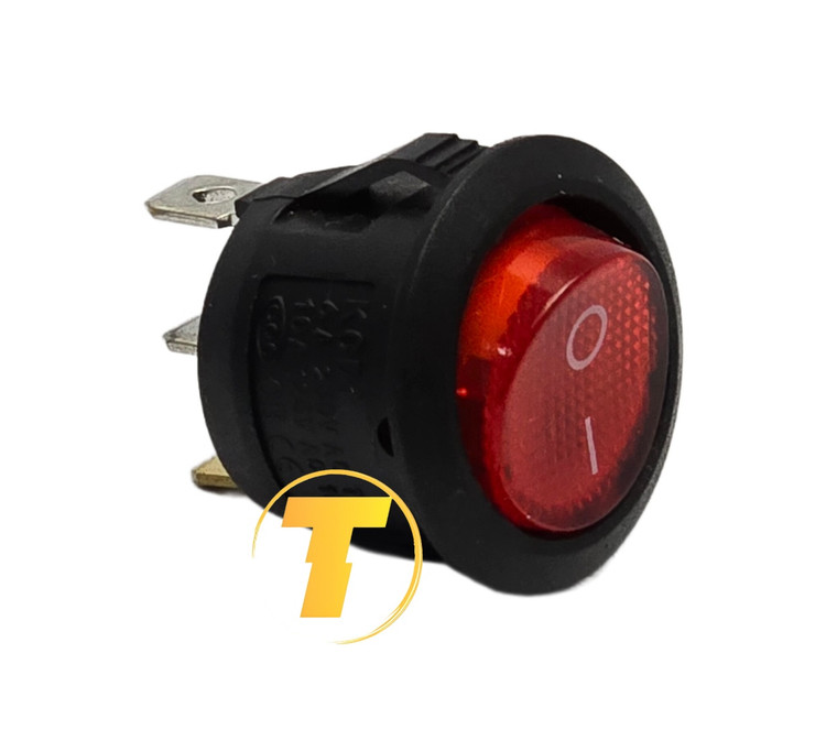 سوئیچ راکر گرد KCD1 دارای استاندارد CQC CB CE