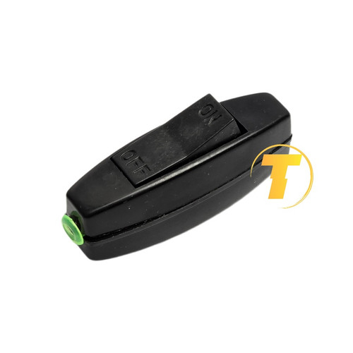 کلید بین راهی مشکی پلاستیکی 3A 250V مناسب سیم برق