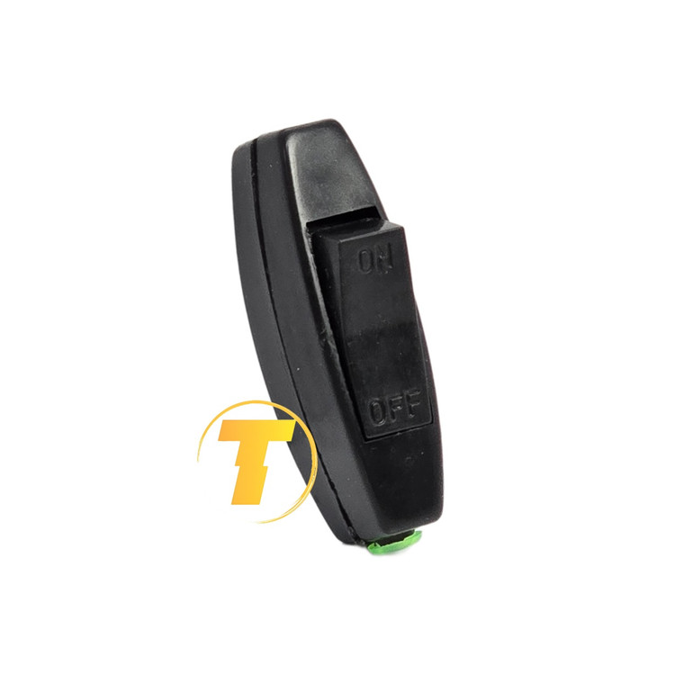 کلید روی سیم برق مشکی 250 ولت مدل بین راهی