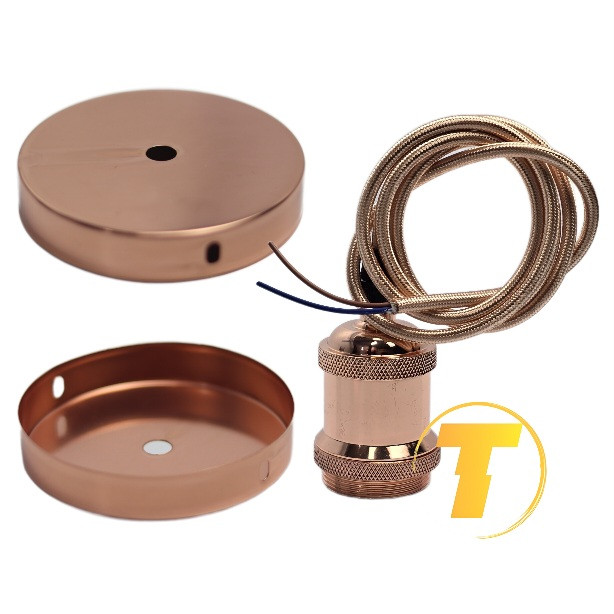 نمای زاویهدار سرپیچ رزگلد E2007 با اتصال استاندارد